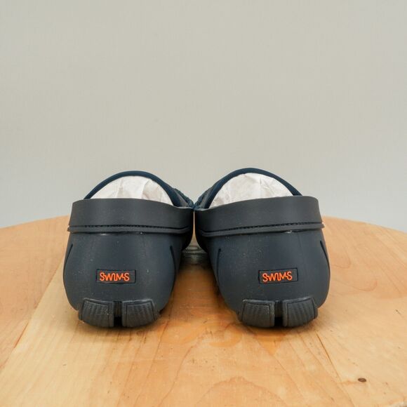 Swims Penny Men's Size 8 Shoes Navy Blue Loafer Slip-On Moc Toe Casual Shoe - Picture 4 of 8